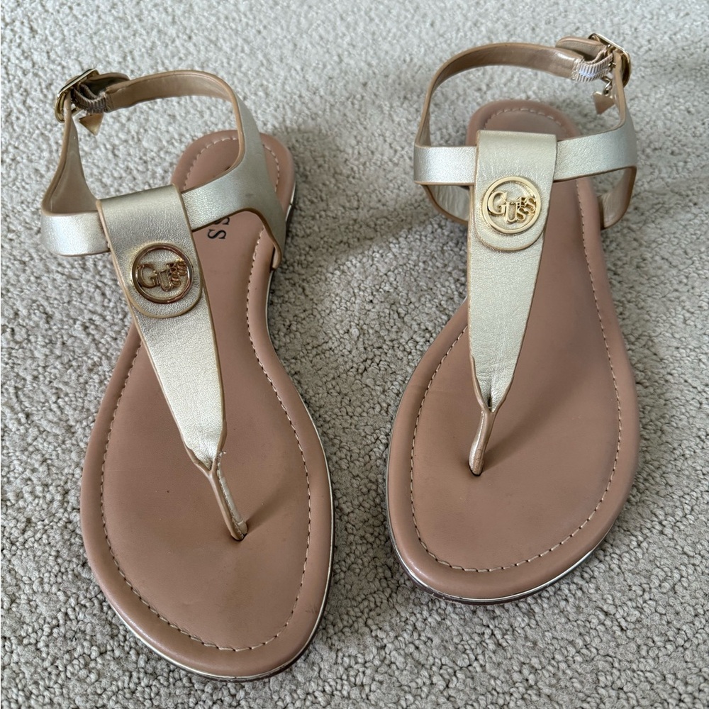 Gold Women's Sandals
